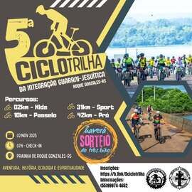 5ª Ciclotrilha da Integração Guarani-Jesuítica