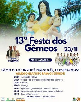 13ª Festa dos Gêmeos