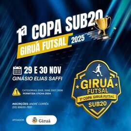 1ª Copa Giruá Futsal Sub-20