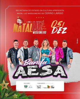 Banda AESA - Abertura Natal Luz Missioneiro