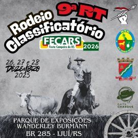 Rodeio Classificatório 9ª RT - FECARS 2026