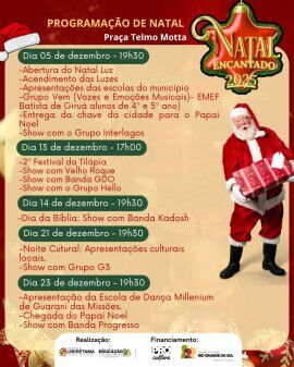 Natal Encantado 2025 - 13/Dez