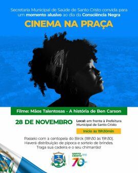 Cinema na Praça - Mãos Talentosas