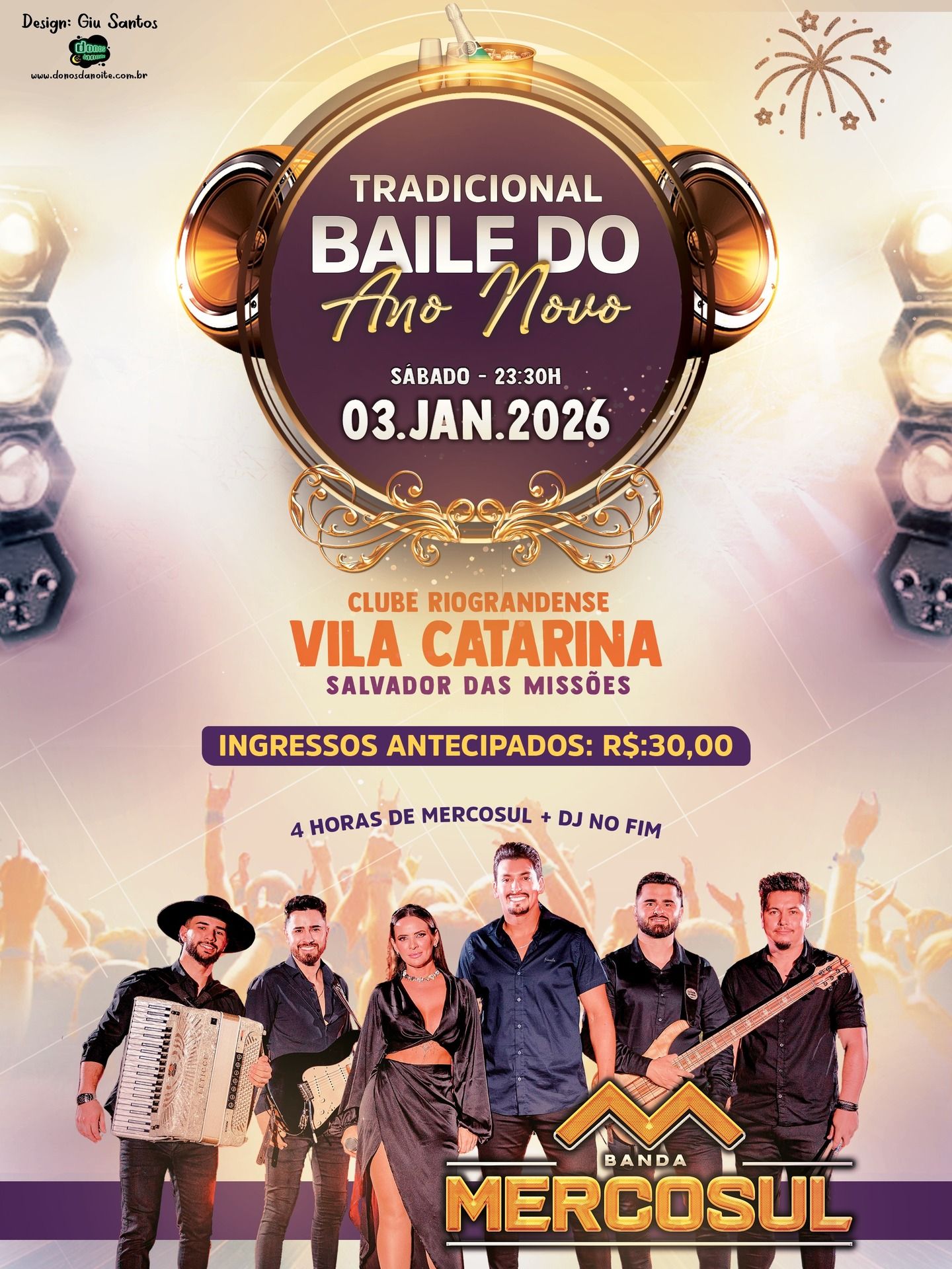 Tradicional Baile do Ano Novo