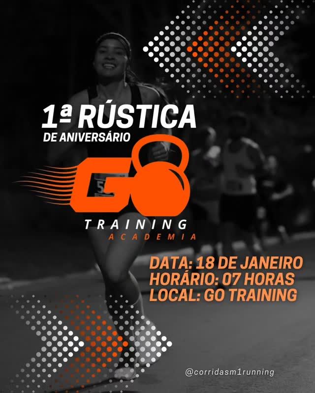 1ª RÚSTICA DE ANIVERSÁRIO GO TRAINING ACADEMIA