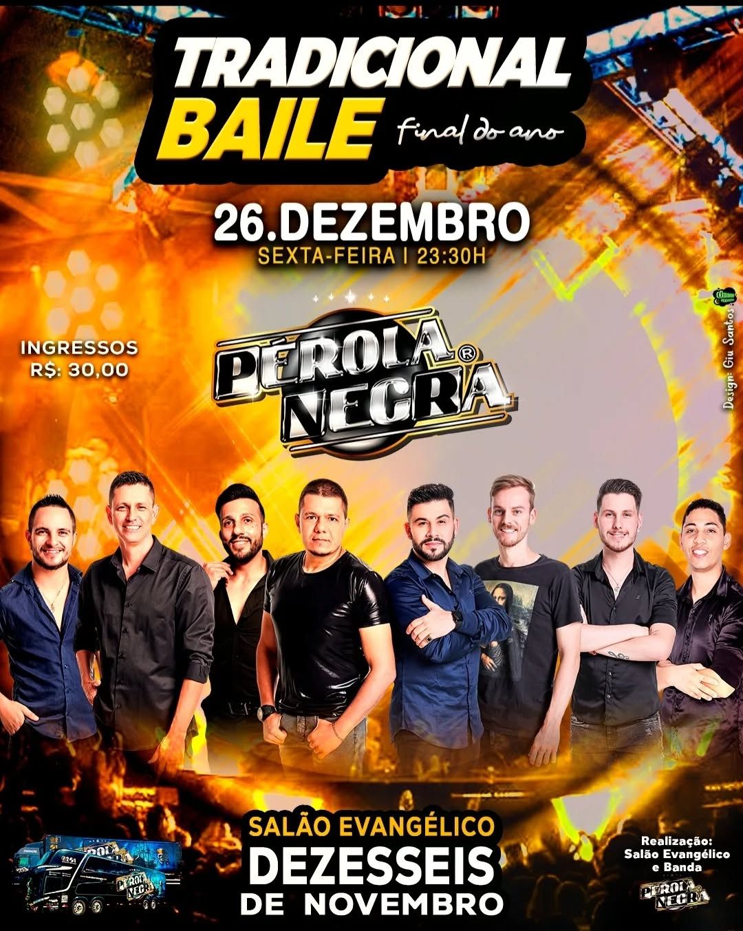 Banda Pérola Negra - Tradicional Baile de Final de Ano