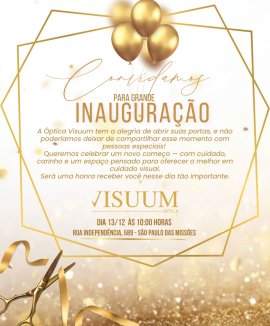 Inauguração da Óptica Visuum