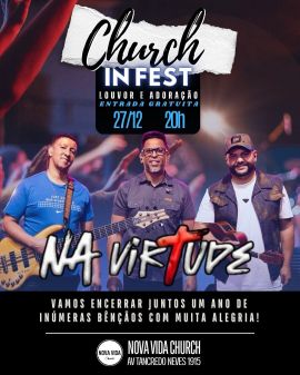 Church In Fest com Na Virtude - Pagode Gospel