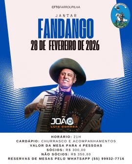 Jantar Fandango - João Luiz Corrêa e Grupo Campeirismo