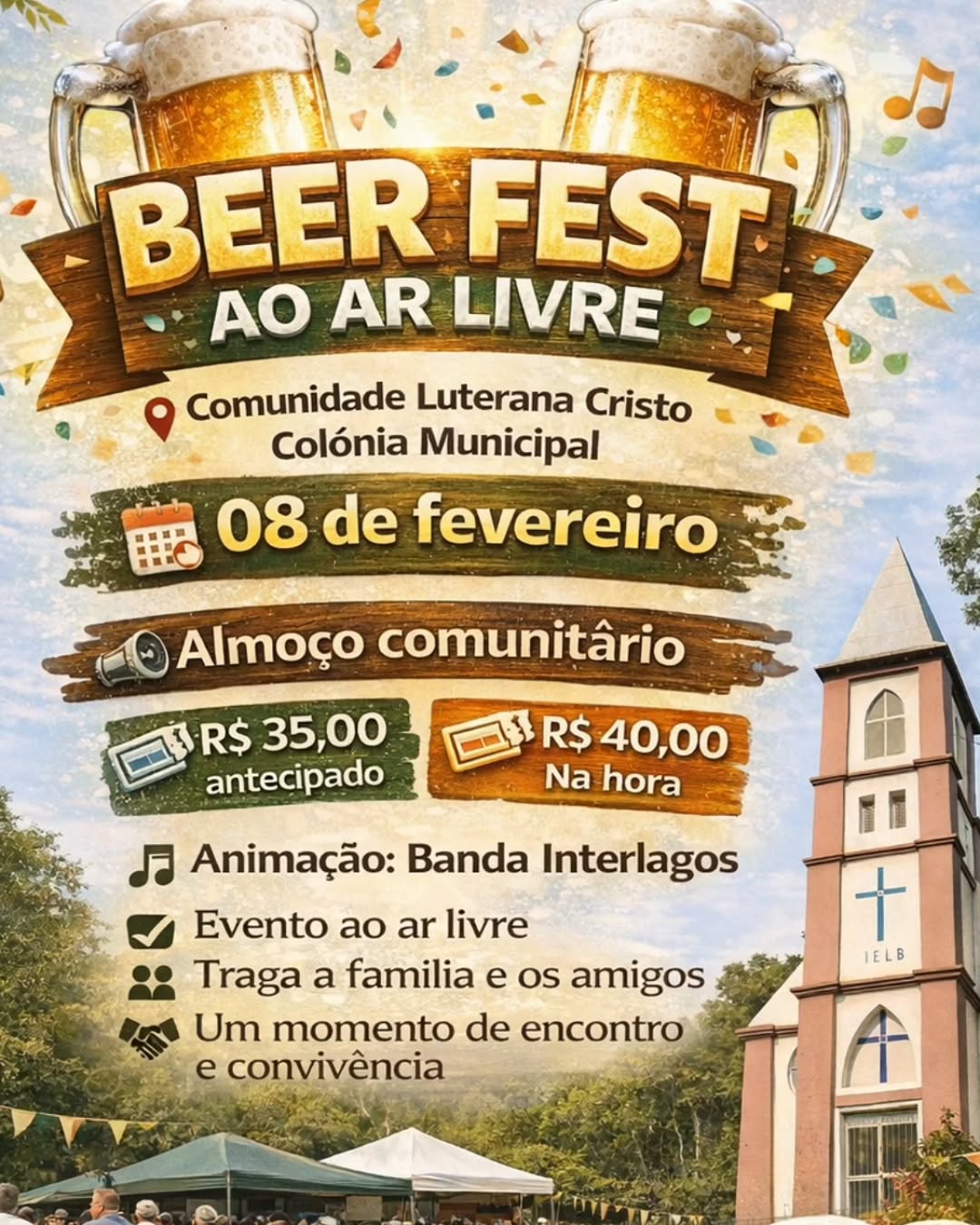BEER FEST AO AR LIVRE
