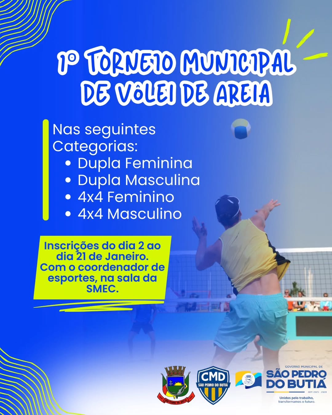 1º Torneio Municipal de Vôlei de Areia