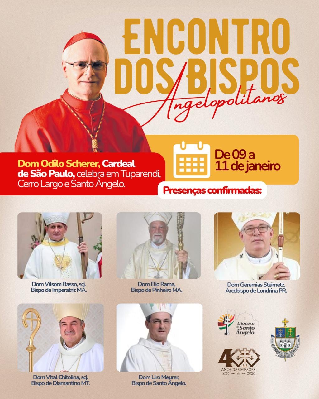 Santa Missa na Matriz de Cinquentenário | Encontro dos Bispos Angelopolitanos - Tuparendi