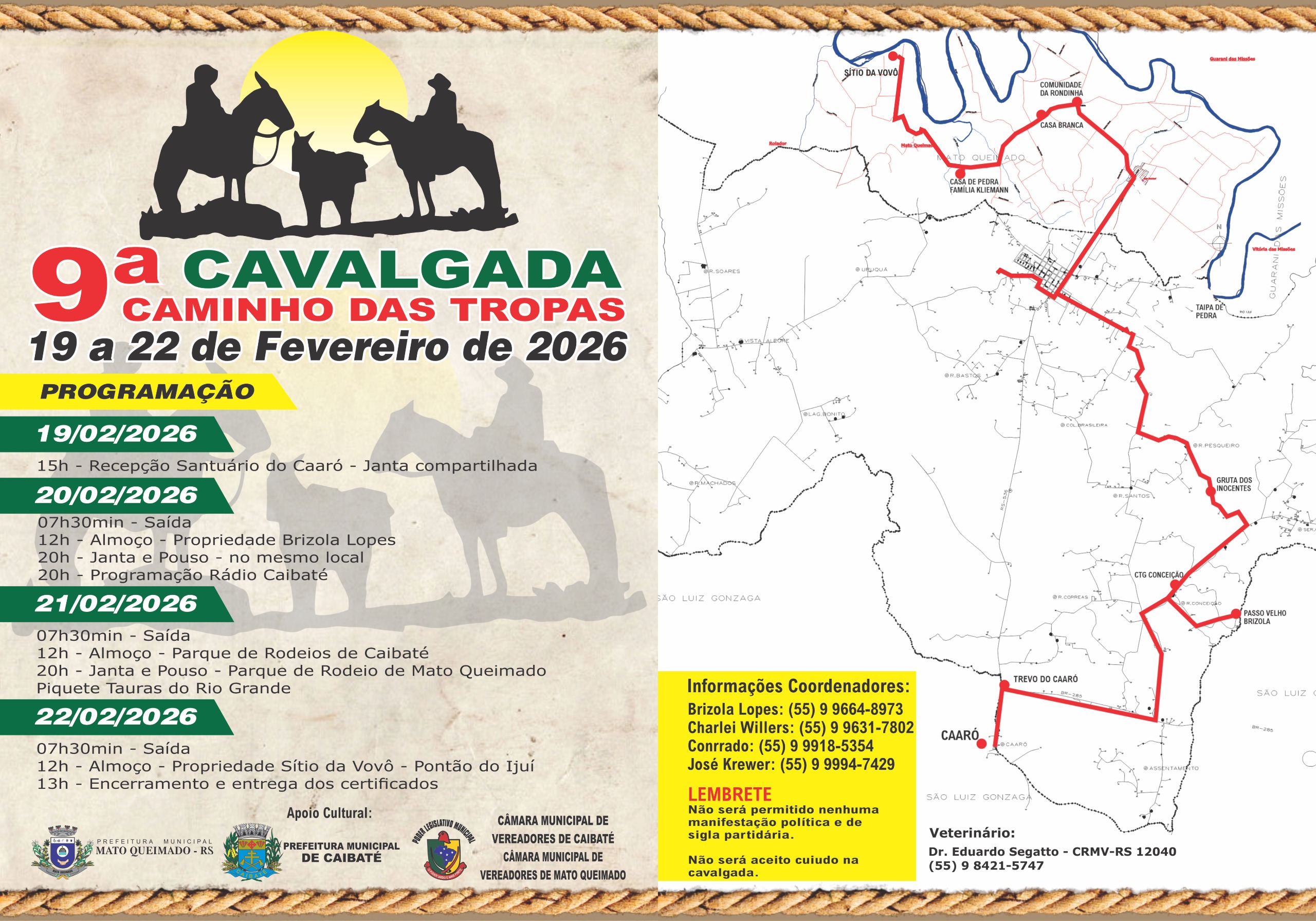 9ª Cavalgada Caminho das Tropas