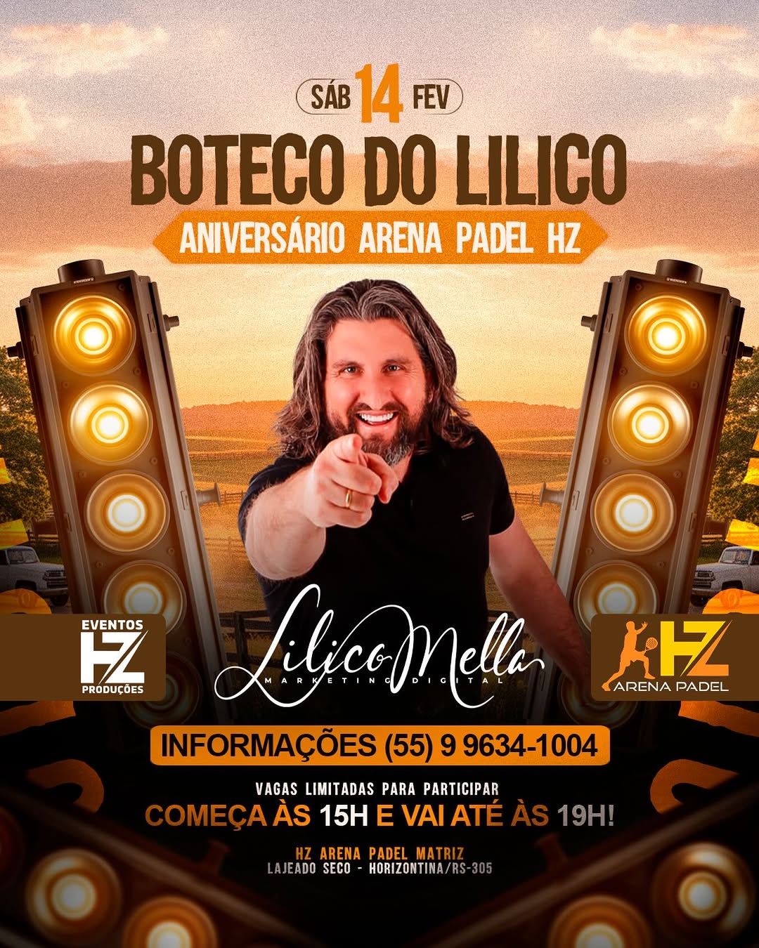 Boteco do Lilico — Aniversário Arena Padel HZ