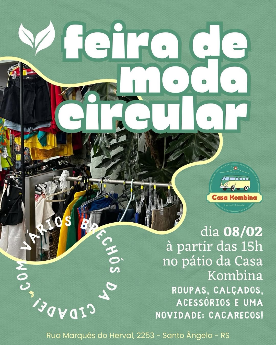 Feira de Moda Circular - Casa Kombina