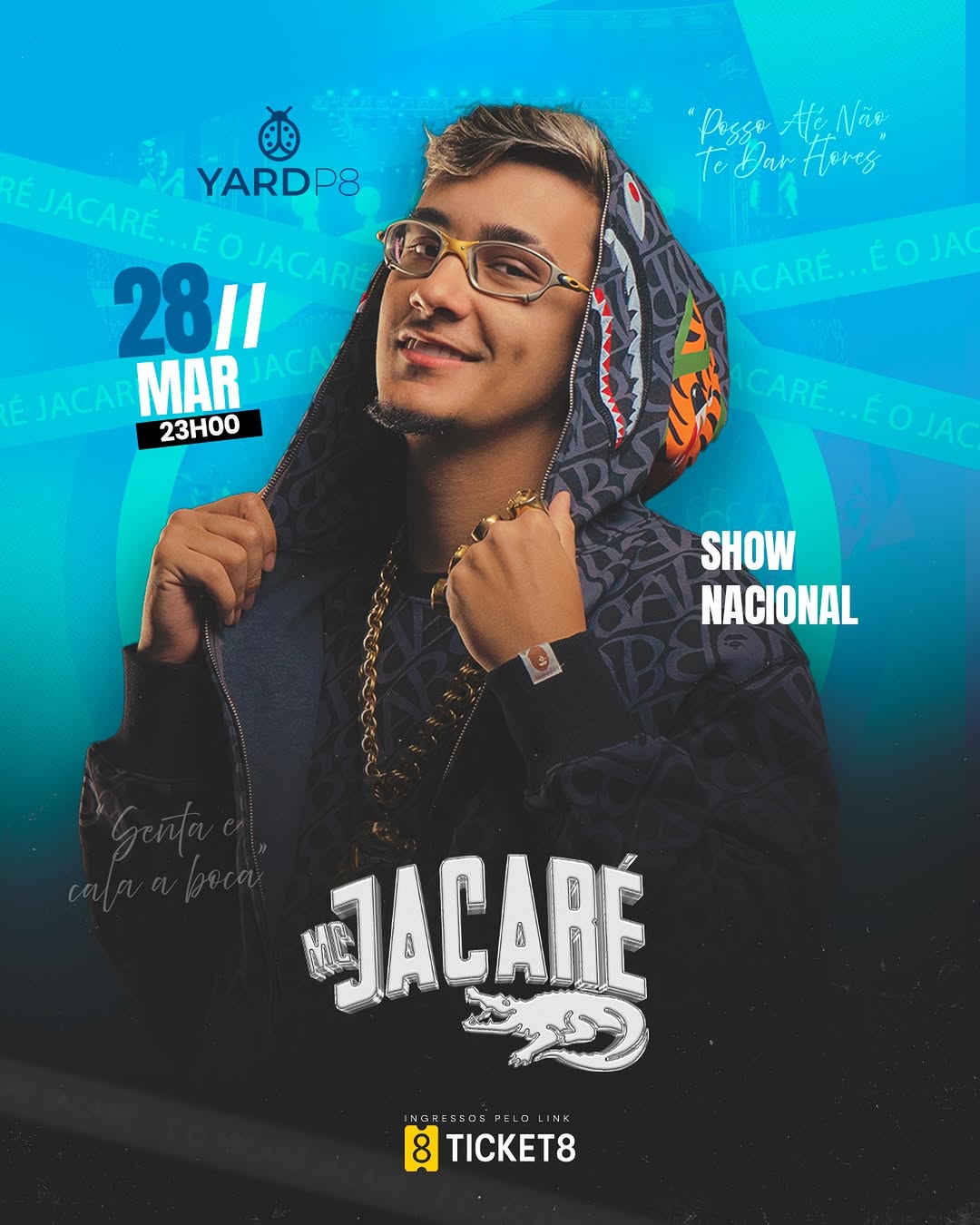 MC Jacaré – Show Nacional | Yard P8