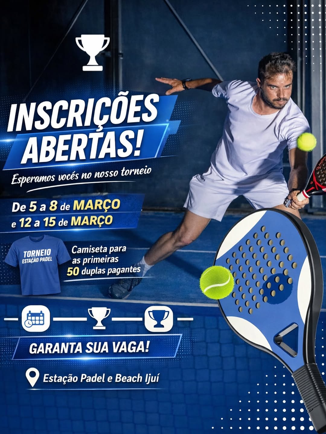 Torneio 2026 – Estação Padel & Beach