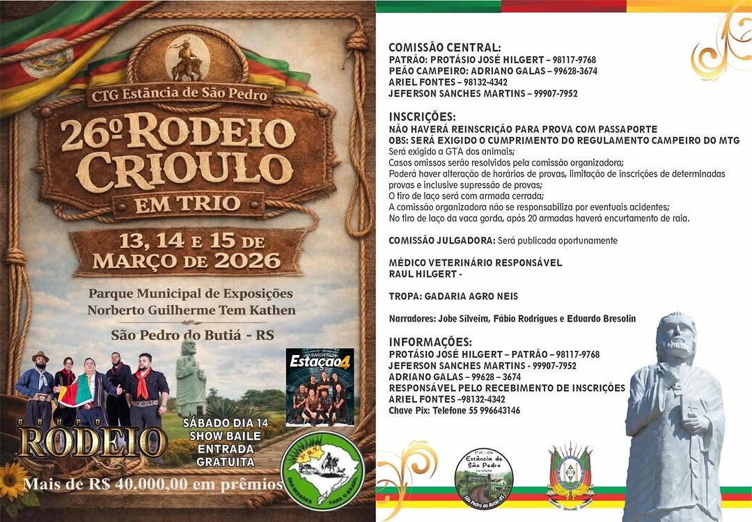 26º Rodeio Crioulo em Trio