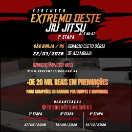 Circuito Extremo Oeste Jiu Jitsu - 1ª Etapa