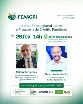 Seminário Regional sobre o Programa de Crédito Fundiário