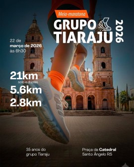 Meia-maratona Grupo Tiaraju 2026