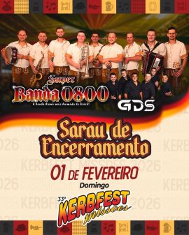 Sarau com Super Banda 0800 e GDS - 33ª Kerbfest Missões