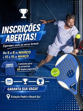Torneio 2026 – Estação Padel & Beach