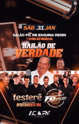 Bailão de Verdade - Festerê | Flávio Dalcin e banda
