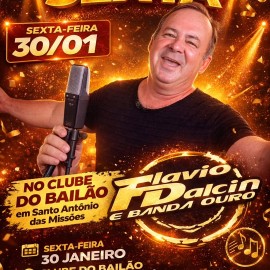 Flavio Dalcin e Banda Ouro no Clube do Bailão