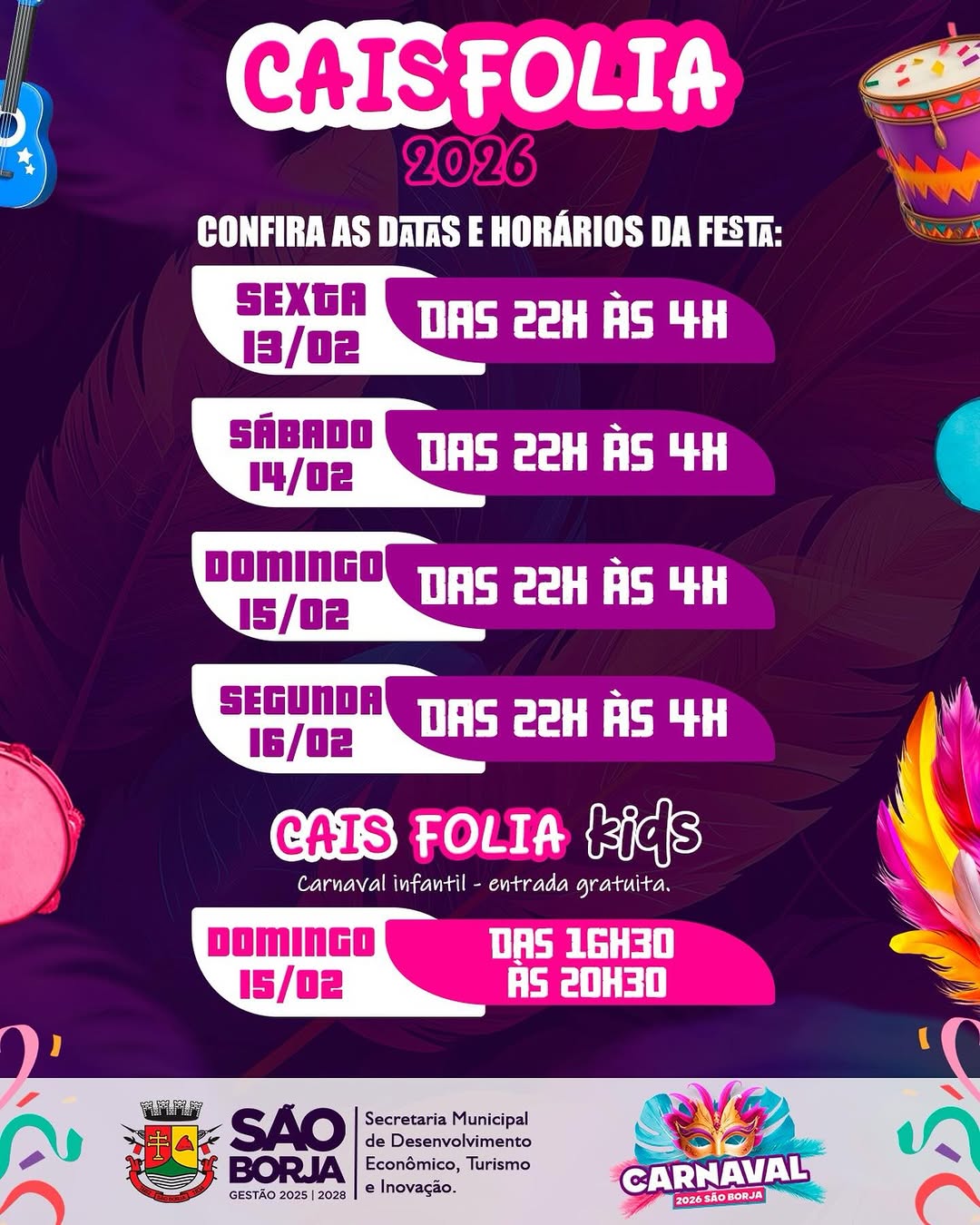 Cais Folia 2026