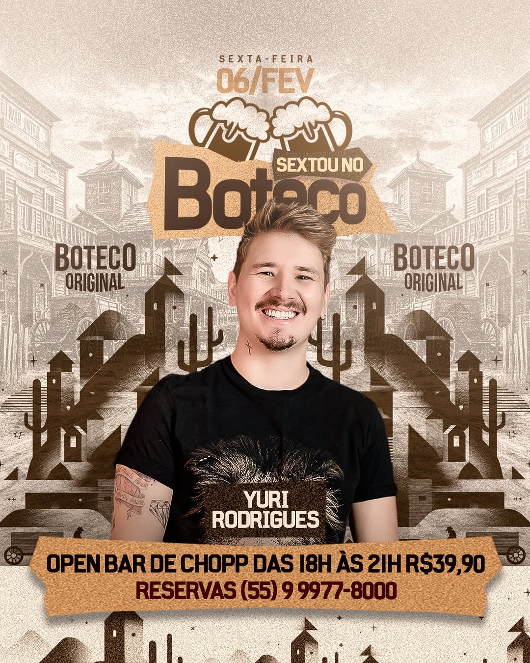 Sextou no Boteco - Yuri Rodrigues