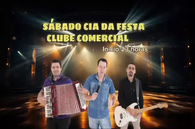 Final de Semana no Clube Comercial — Companhia da Festa & Musical Mensagem