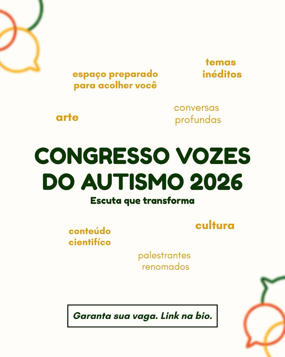 Congresso Vozes do Autismo 2026
