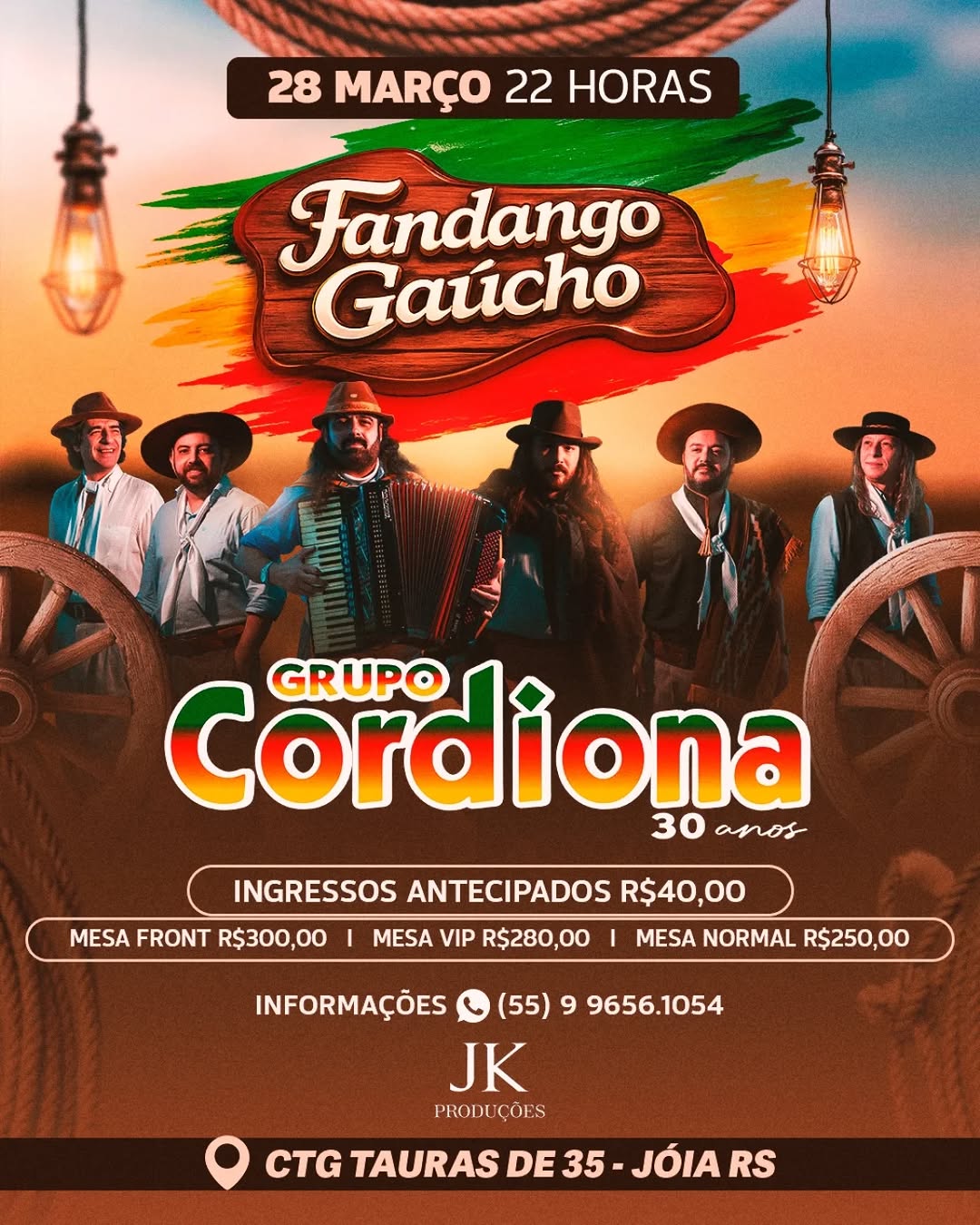 Fandango Gaúcho - Grupo Cordiona