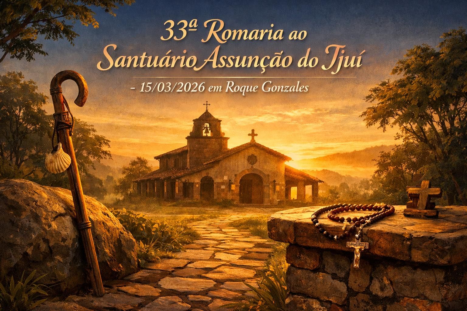 33ª Romaria ao Santuário Assunção do Ijuí - Roque Gonzales
