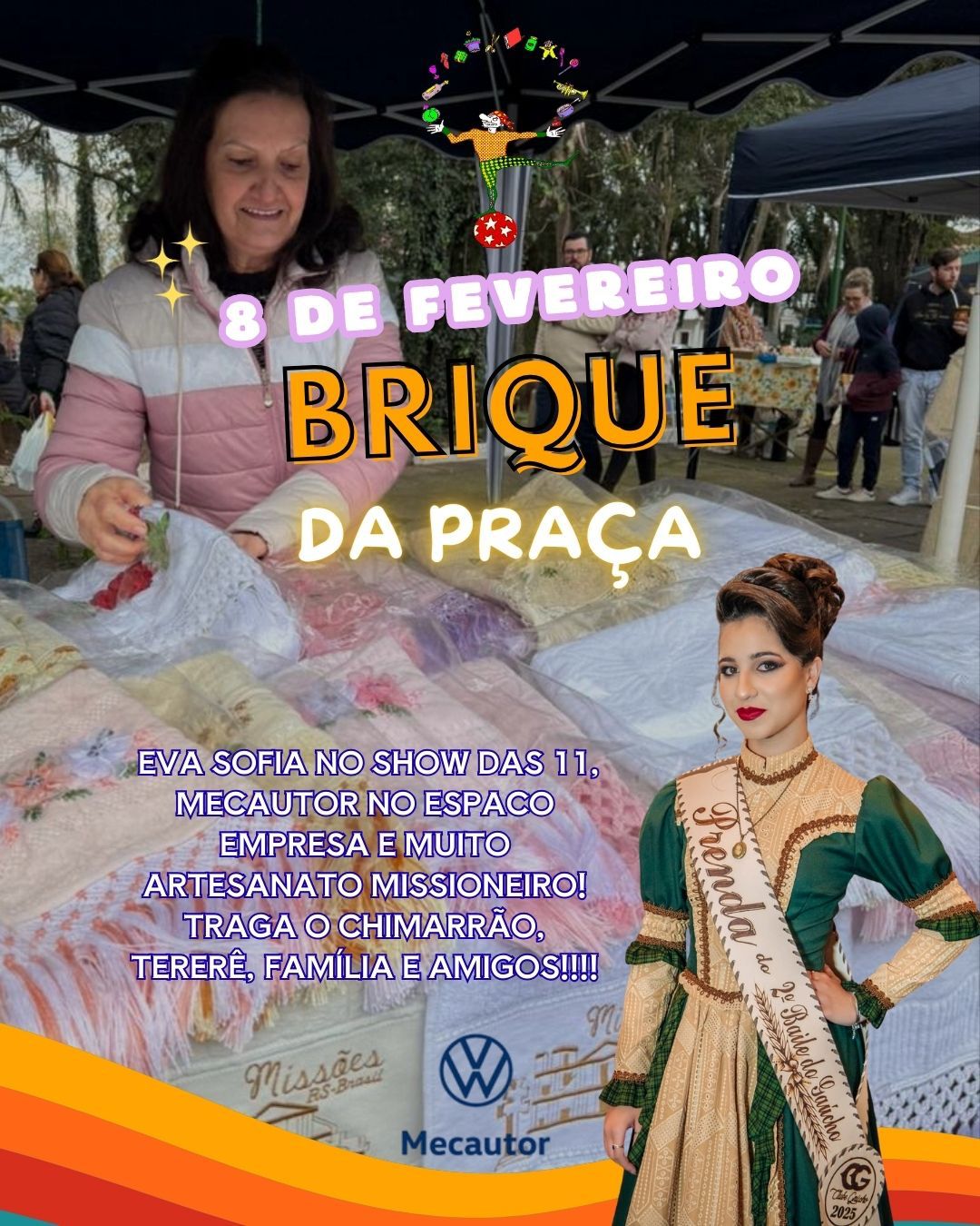 Brique da Praça - 08 de fevereiro de 2026