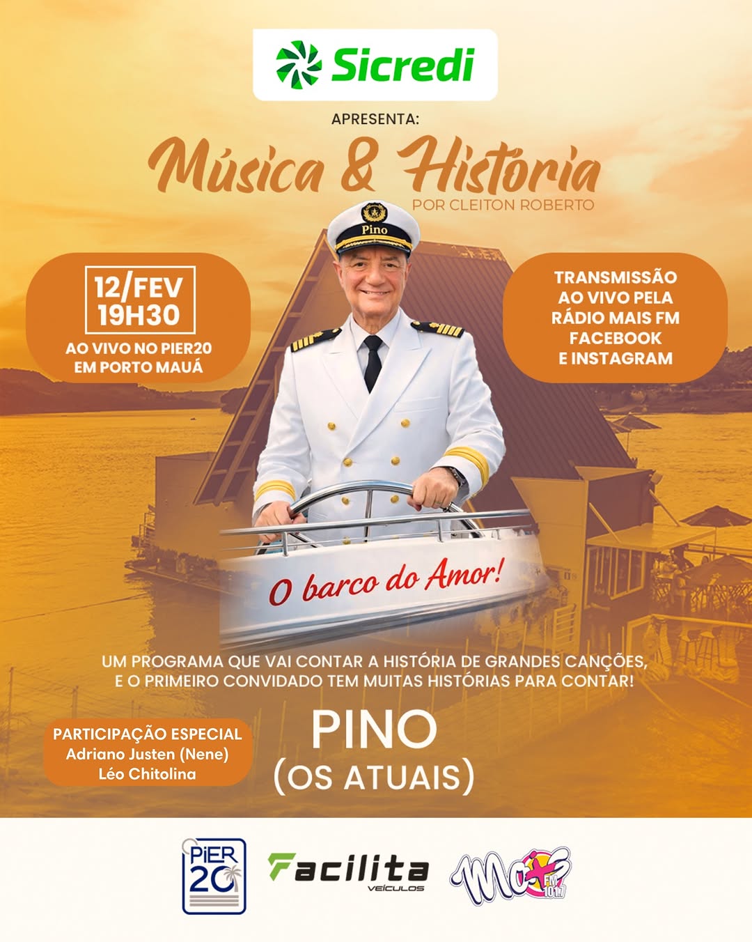 Música & História por Cleiton Roberto - Pino (Os Atuais)