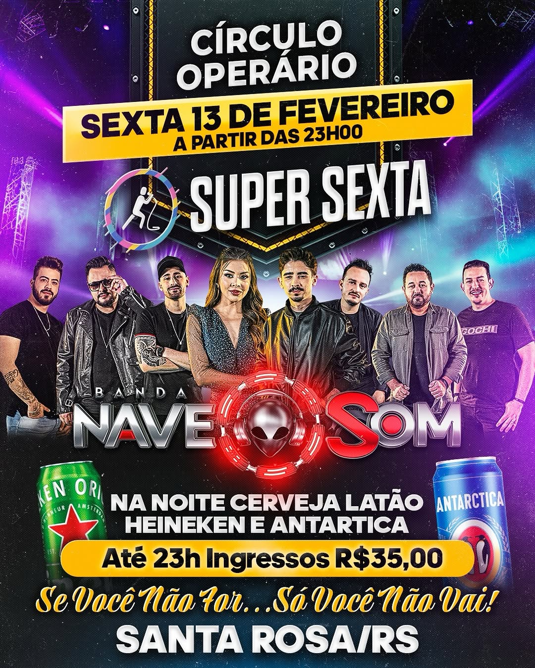 Super Sexta - Banda Nave Som no Círculo Operário