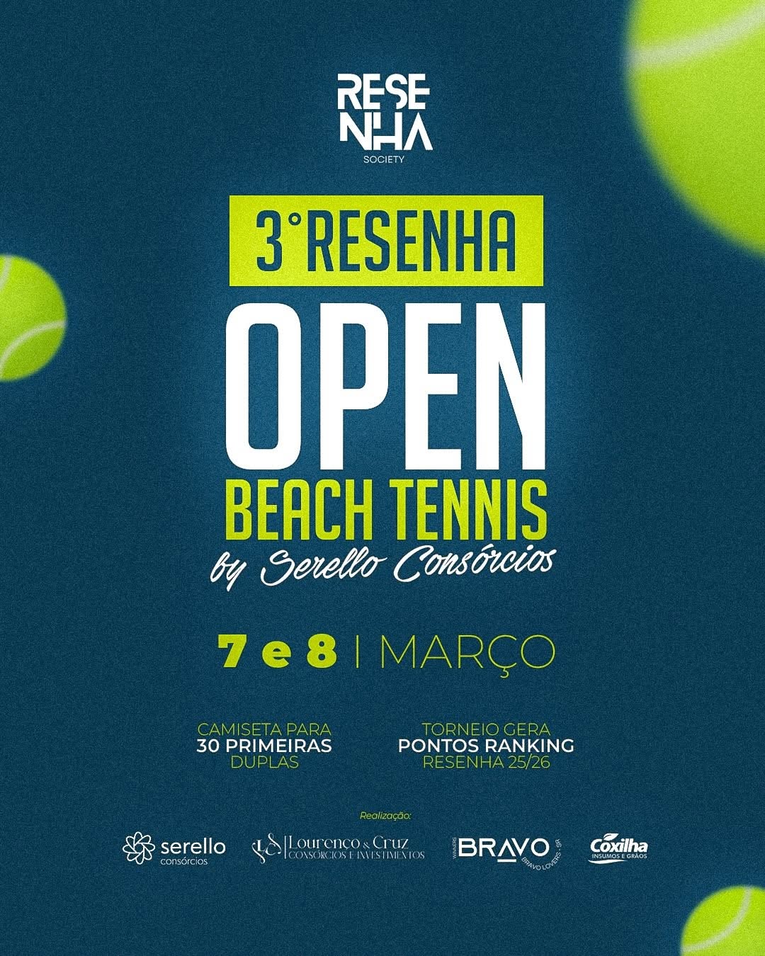 3º Resenha Open Beach Tennis