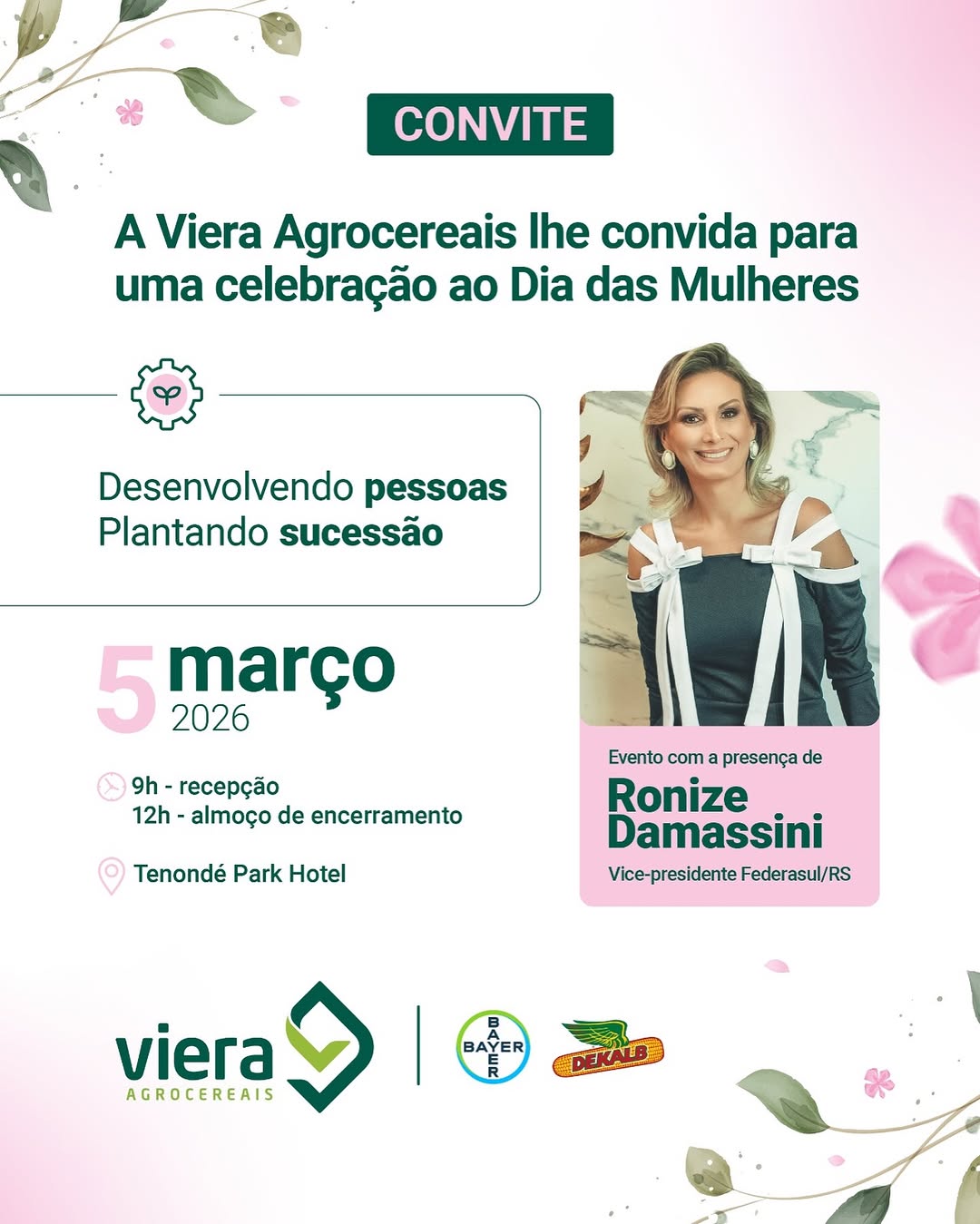 Celebração ao Dia das Mulheres - Encontro Viera Agrocereais
