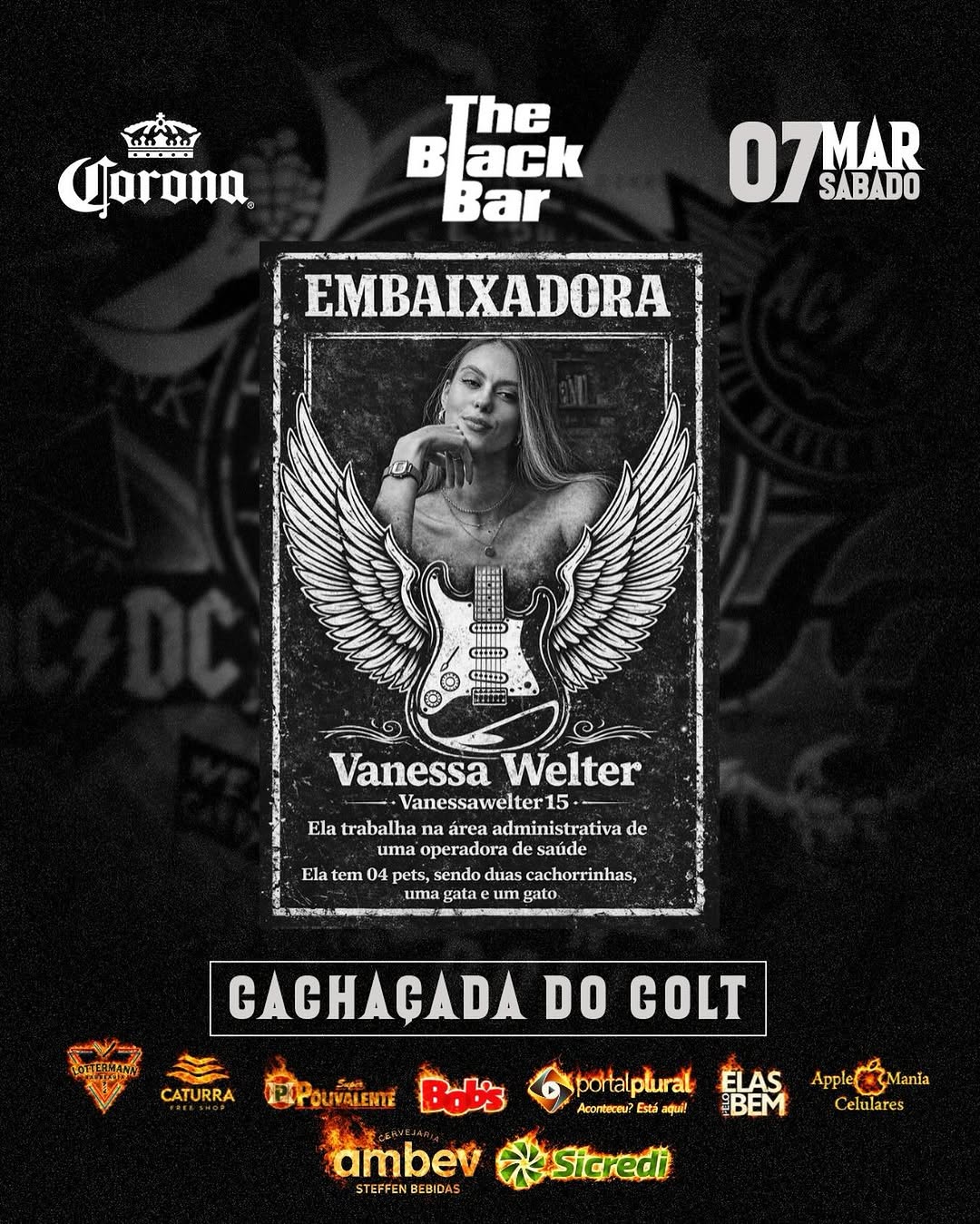 Cachaçada do Colt — Embaixadora Vanessa Welter