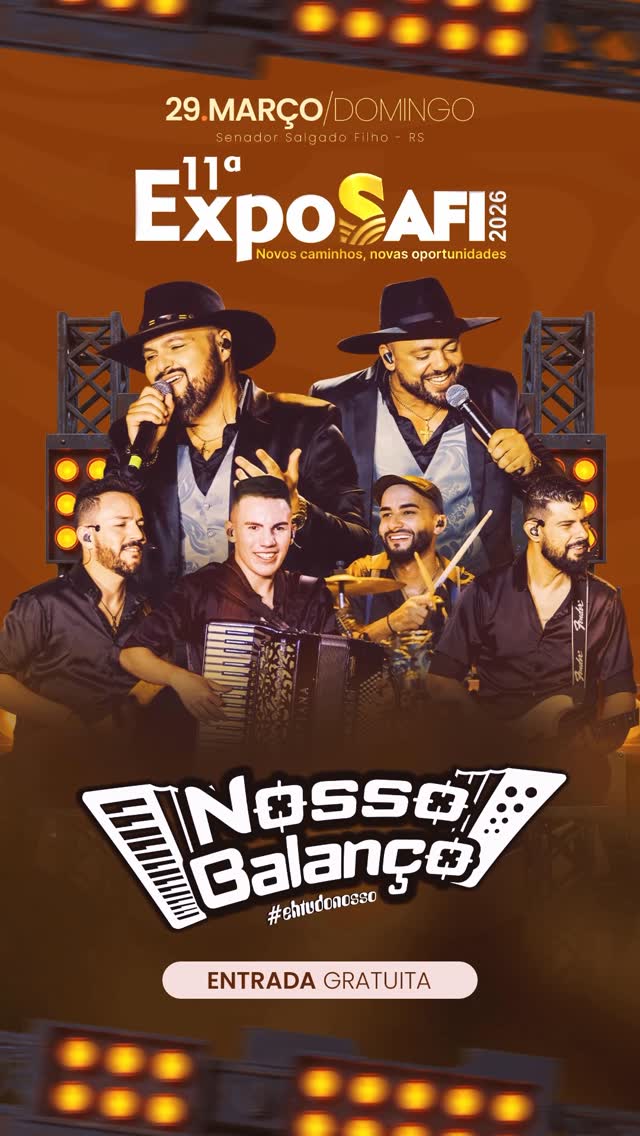 11ª ExpoSAFI 2026 - Show Nosso Balanço