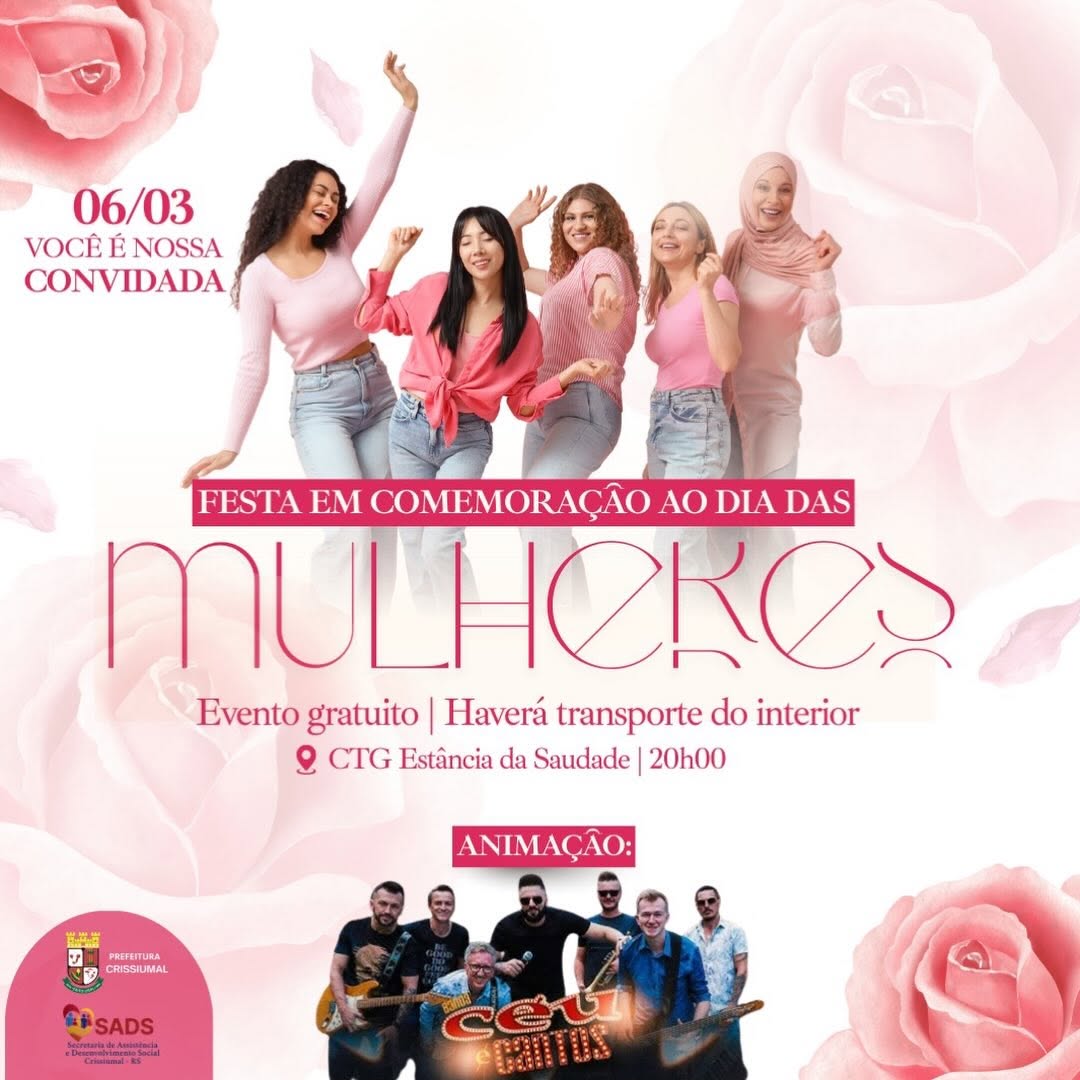 Festa em Comemoração ao Dia das Mulheres