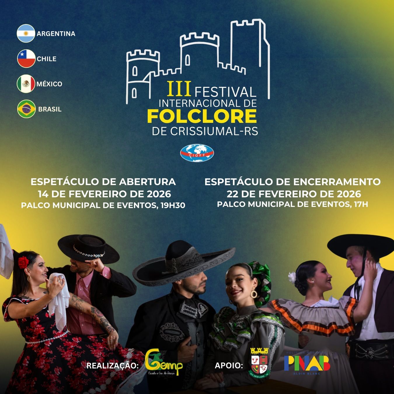 III Festival Internacional de Folclore de Crissiumal