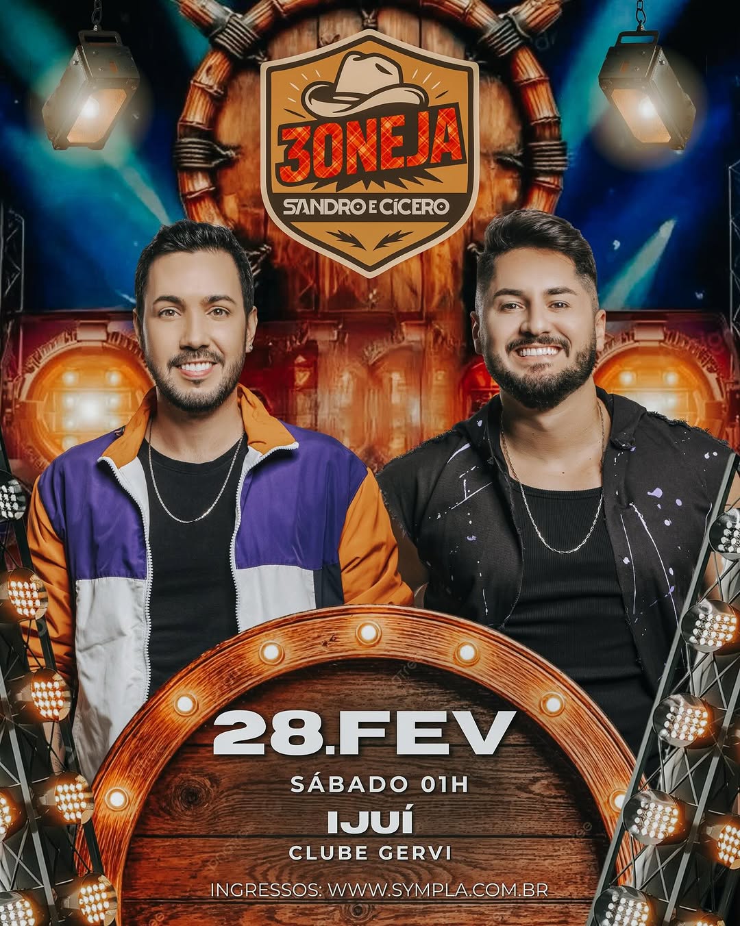 30 NEJA - Festival com Sandro & Cícero