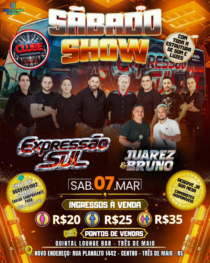Sábado Show - Expressão Sul e Juarez & Bruno