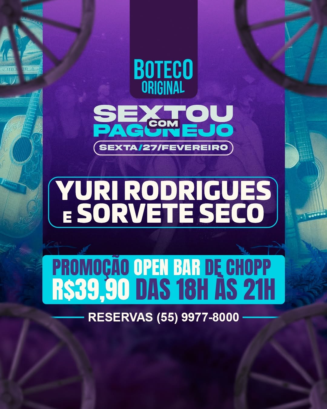 Sextou com Pagonejo – Boteco Original