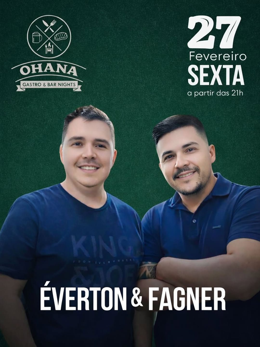 Éverton & Fagner - Ohana Gastro & Bar