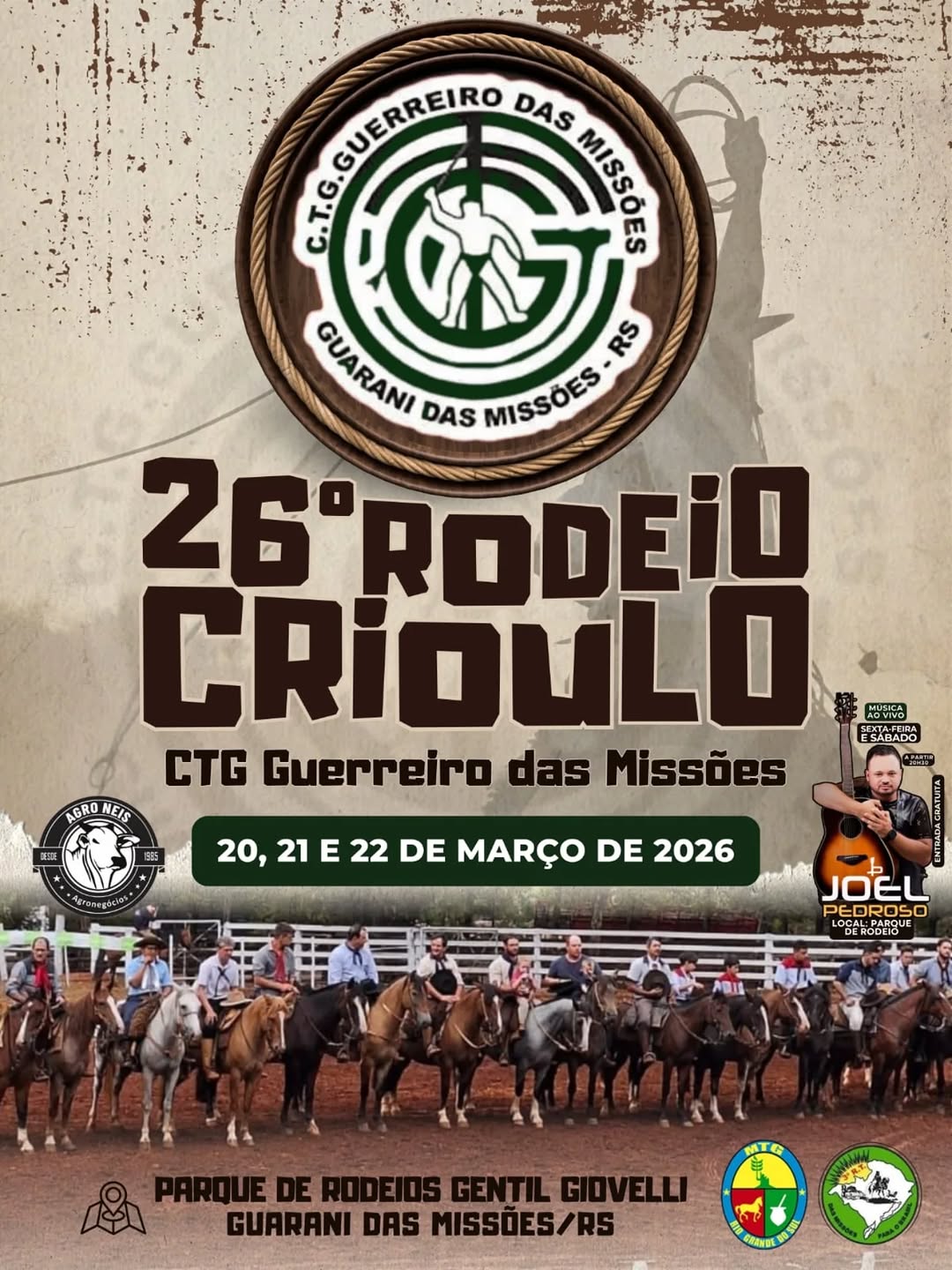26° Rodeio Crioulo - CTG Guerreiro das Missões