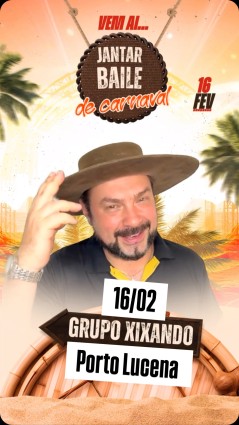 Jantar Baile de Carnaval - Porto Lucena